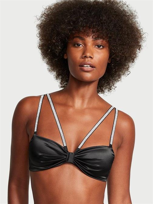Işıltılı Fiyonklu Saten Bralet