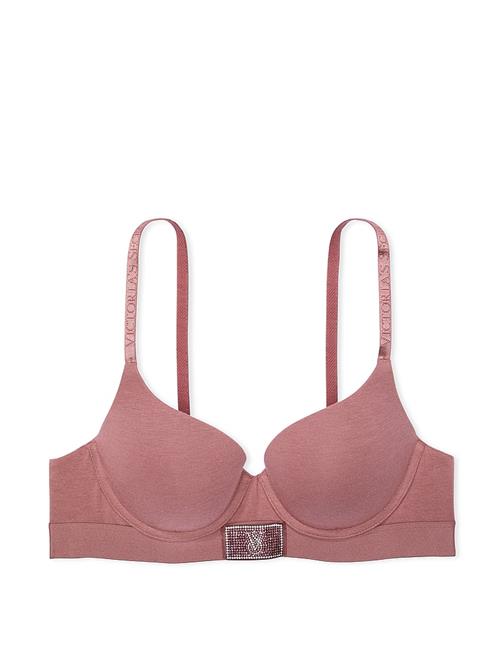 Işıltılı Logo Detaylı Push-Up Perfect Shape Sütyen