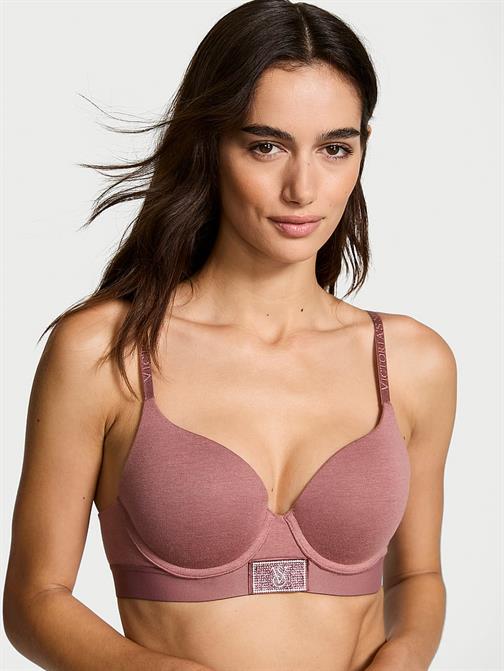 Işıltılı Logo Detaylı Push-Up Perfect Shape Sütyen