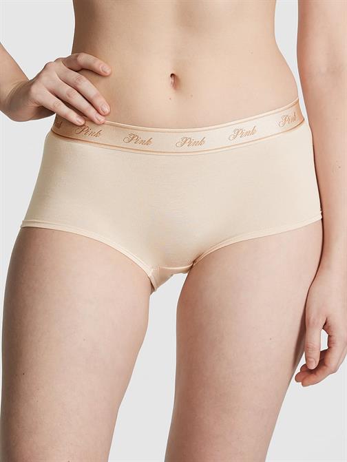 Logolu Pamuklu Boyshort Külot