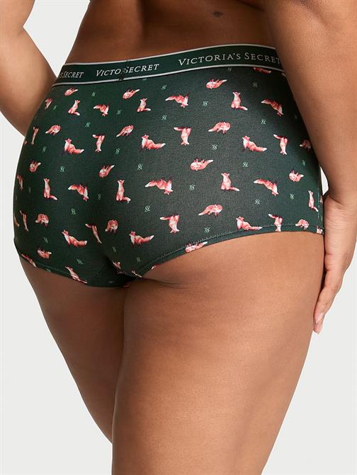 Logolu Pamuklu Boyshort Külot