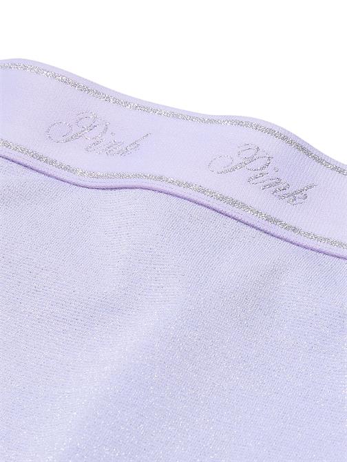 Logolu Pamuklu Işıltılı Boyshort Külot