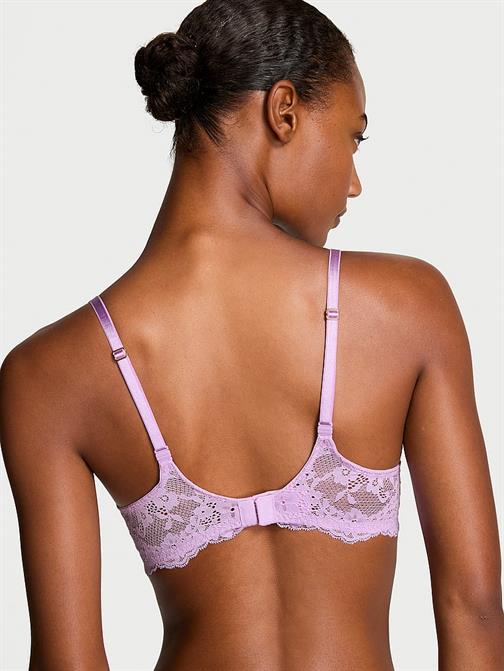 Pürüzsüz Dantelli Push-Up Sütyen