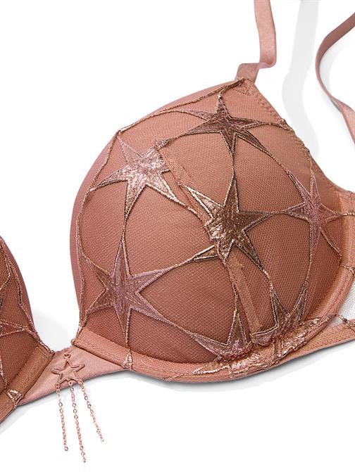 Stardust İşlemeli Push-Up Sütyen