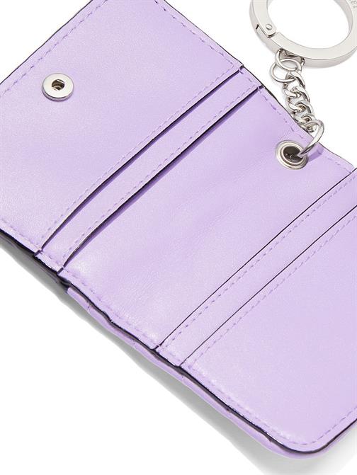 The Victoria Black Violet Woven Katlanabilir Kartlık