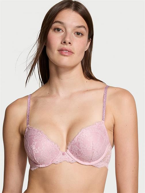 Twinkle Askılı Dantelli Push-Up Sütyen