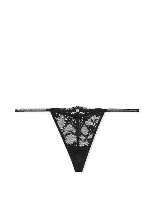 Twinkle Askılı Dantelli V-String Külot
