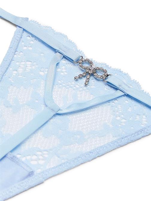 Twinkle Fiyonk Dantelli V-String Külot