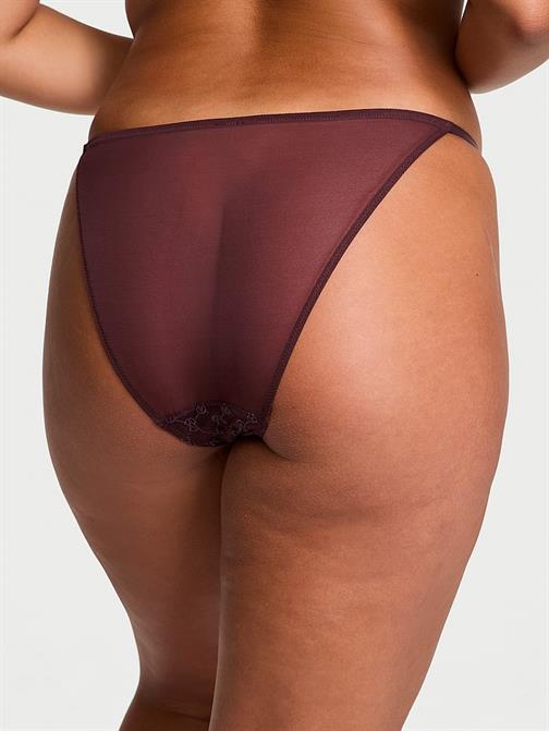 VS Logo İşlemeli Askılı Bikini Külot