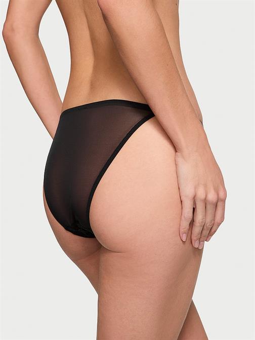 VS Logo İşlemeli Askılı Bikini Külot