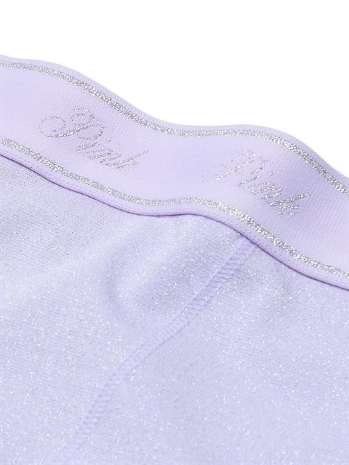 Yüksek Bel Işıltılı Boyshort Külot