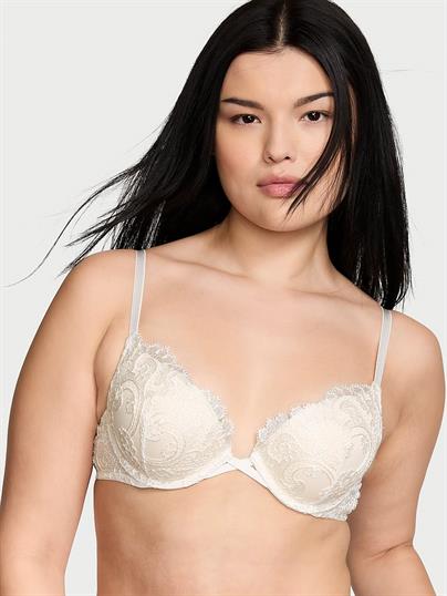 Boho Çiçek İşlemeli Push-Up Sütyen