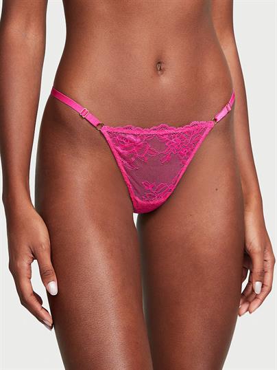 Dantelli Ayarlanabilir V-String Külot