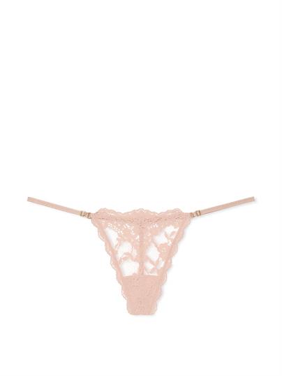 Dantelli Ayarlanabilir V-String Külot