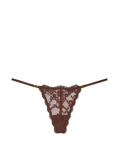 Dantelli Ayarlanabilir V-String Külot