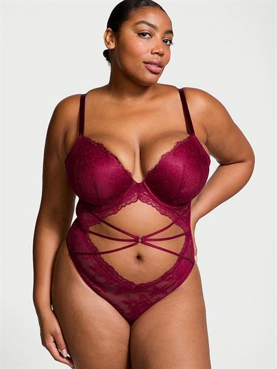Gül Dantelli Askılı Teddy