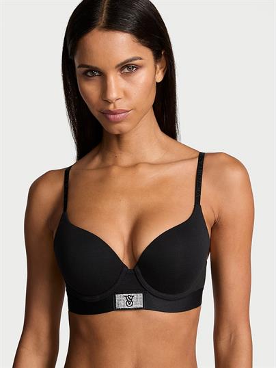Işıltılı Yama Detaylı Push-Up Perfect Shape Sütyen