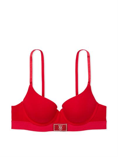 Işıltılı Yama Detaylı Push-Up Perfect Shape Sütyen