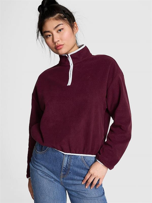 Ivy Polar Yarım Fermuarlı Sweatshirt