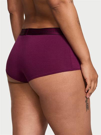 Logolu Pamuklu Boyshort Külot