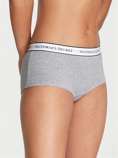 Logolu Pamuklu Boyshort Külot
