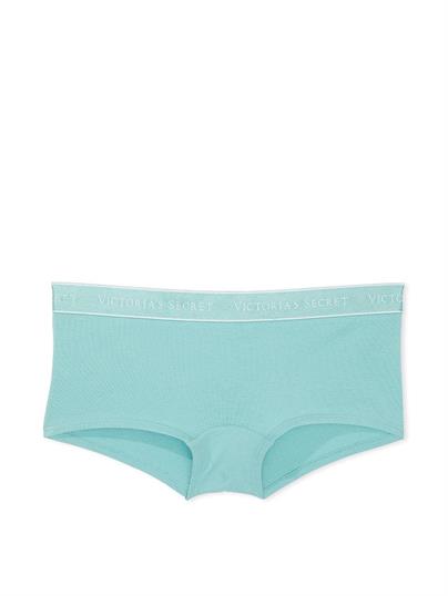 Logolu Pamuklu Boyshort Külot
