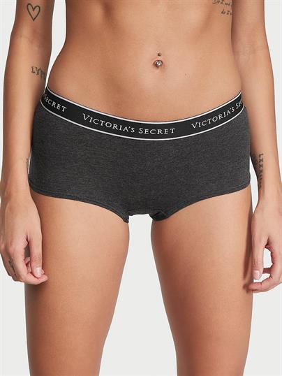 Logolu Pamuklu Boyshort Külot