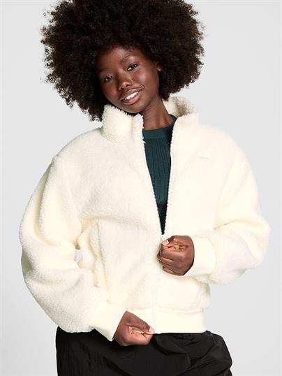 Pelüş Teddy Crop Kaban