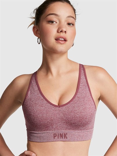 PINK Active Seamless Orta Etkili Sporcu Sütyeni