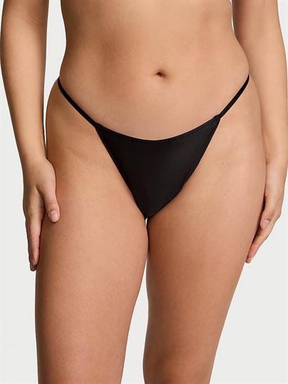 Ponponlu Saten V-String Külot