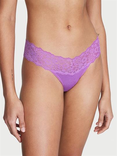Posey Beli Dantelli Pamuklu Tanga