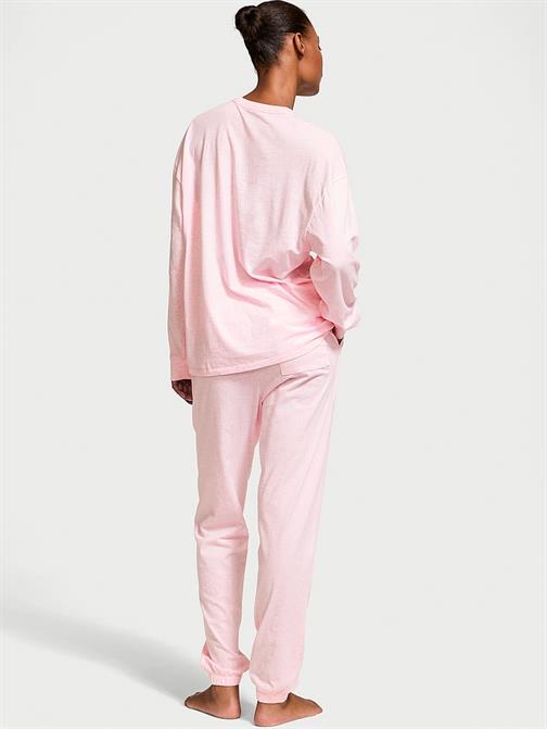 %100 Pamuk Uzun Pijama Takımı