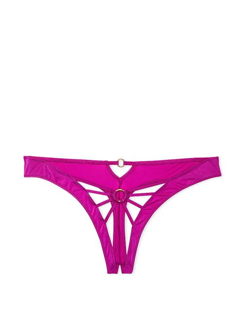 Askılı Crotchless Tanga