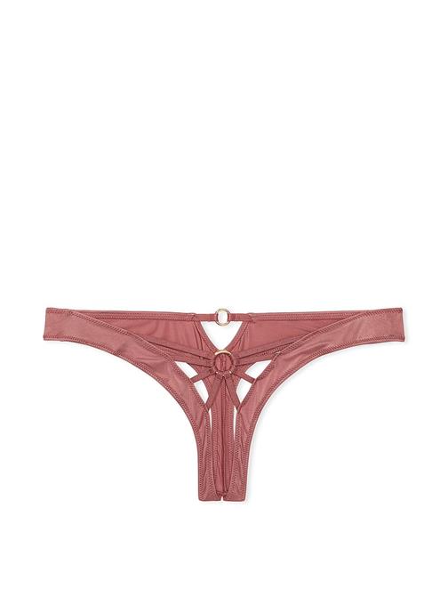 Askılı Crotchless Tanga