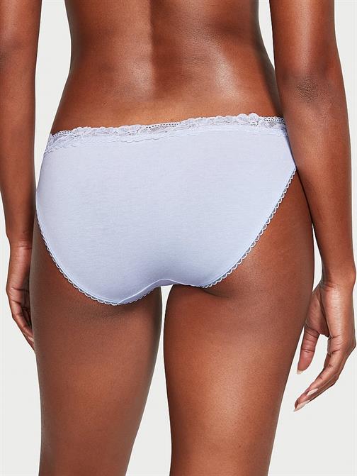 Beli Dantelli Pamuklu Bikini Külot