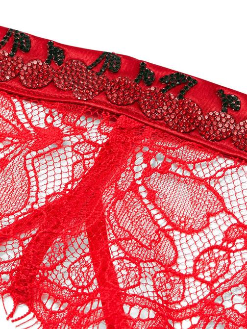 Beli Dantelli Pamuklu Tanga