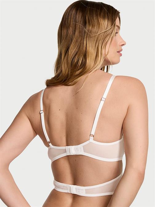 Boho Çiçek İşlemeli Demi Büstiyer