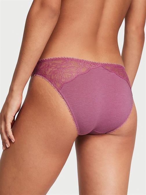 Dantel Detaylı Pamuk Bikini Külot
