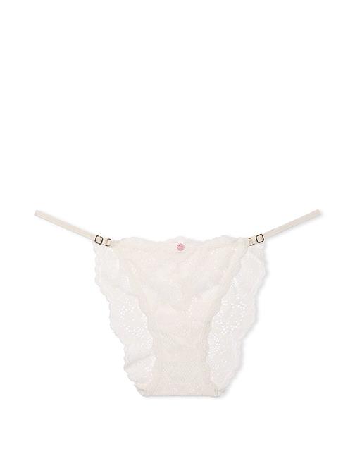 Dantelli Ayarlanabilir Askılı Bikini Külot