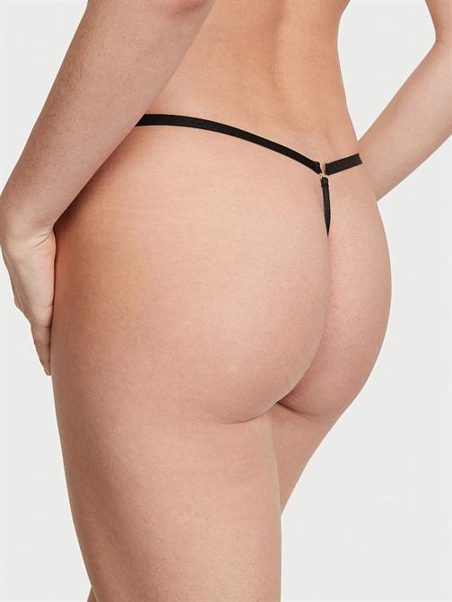 Dantelli Ayarlanabilir V-String Külot