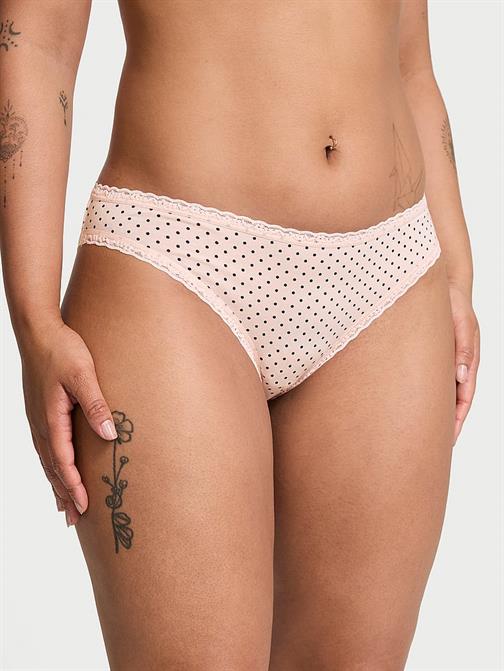 Dantelli Pamuklu Bikini Külot