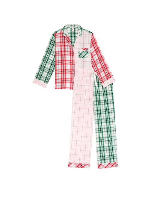 Flanel Uzun Pijama Takımı