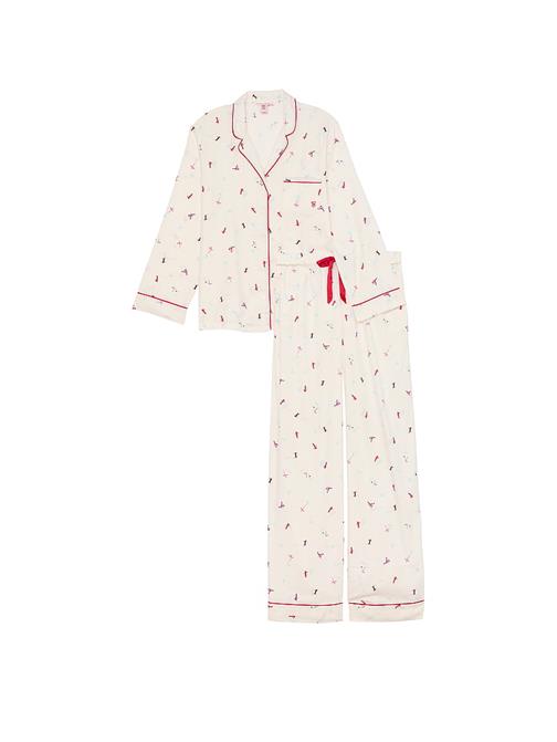 Flannel Uzun Pijama Takımı