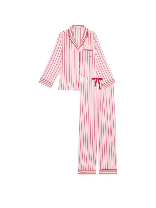 Flannel Uzun Pijama Takımı