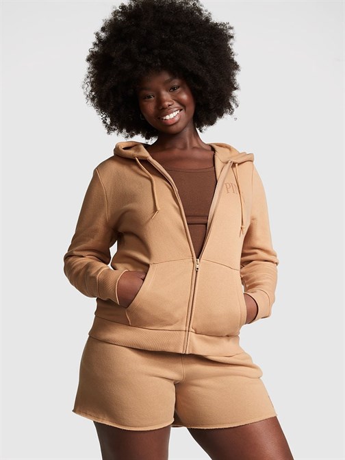 Fleece Zip-Up Everyday Hoodie