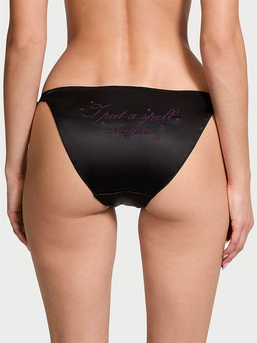 Flirty İşlemeli Yandan Bağlamalı Cheeky Külot