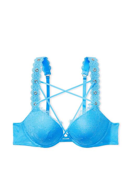Gül Dantelli Push-Up Sütyen