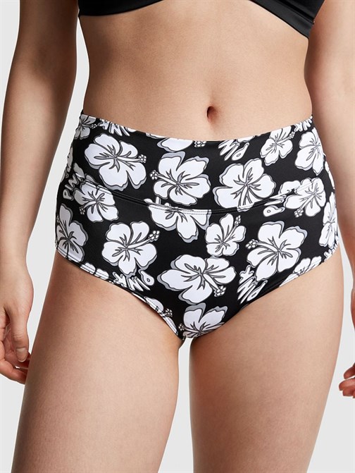 High Waist Full Coverage Bikini Bottom