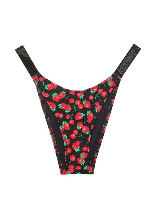 Işıltılı Askılı Brazilian Kesim Bikini Altı