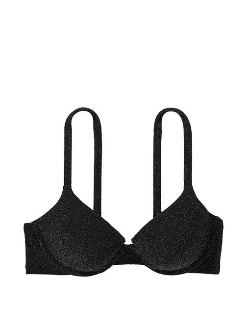 Işıltılı Icon Push-Up Bikini Üstü